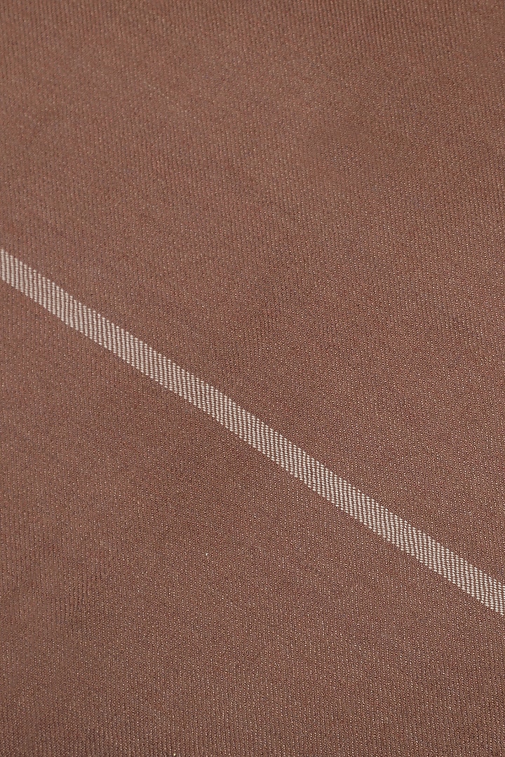 Brown Wool Shawl by Shingora Men at Pernia's Pop Up Shop
