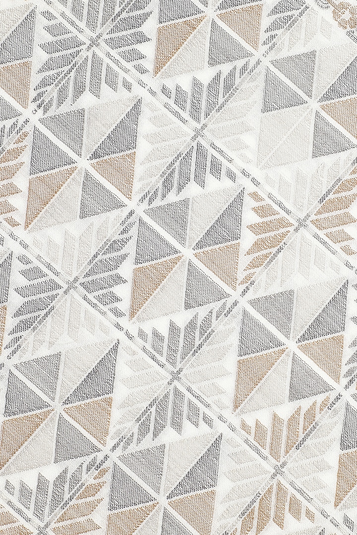 Off-White Wool Jacquard Lohi by Shingora Men at Pernia's Pop Up Shop