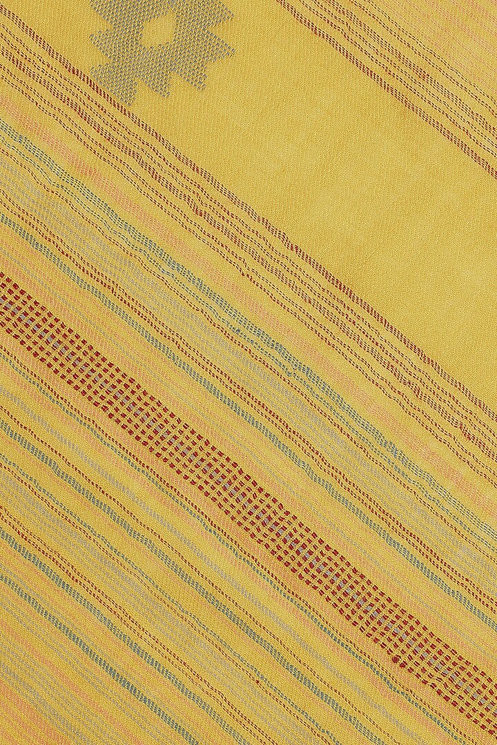Mustard Wool Shawl by Shingora at Pernia's Pop Up Shop