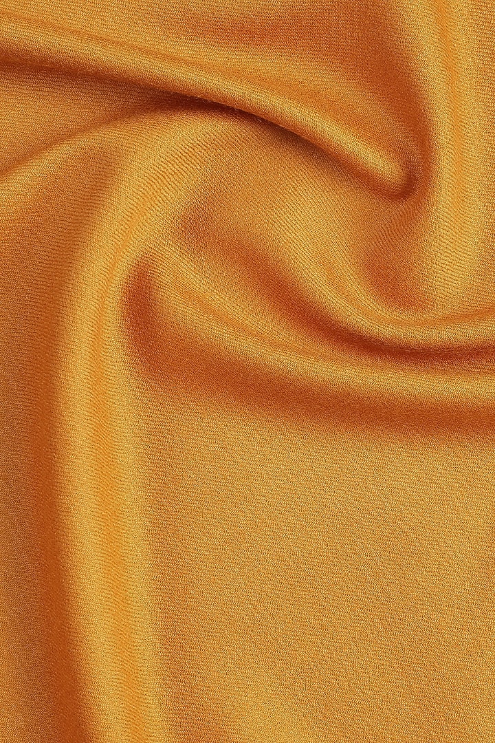 Mustard Wool Shawl by Shingora at Pernia's Pop Up Shop