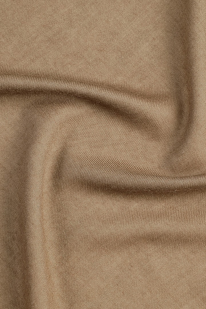 Brown Wool Shawl by Shingora at Pernia's Pop Up Shop
