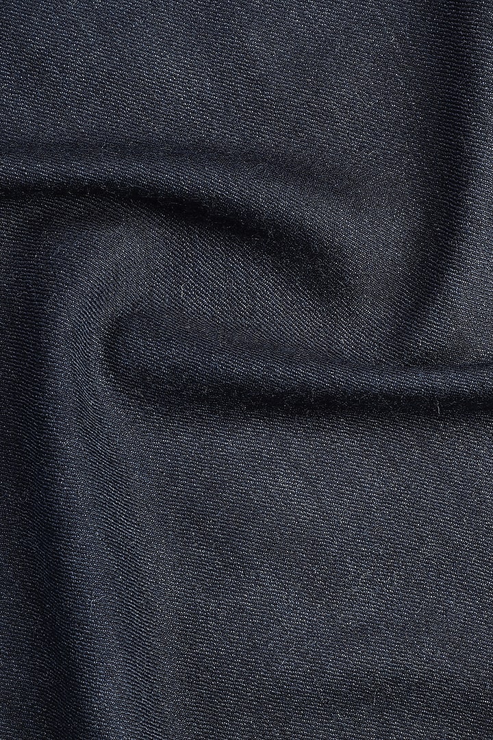 Black Wool Shawl by Shingora at Pernia's Pop Up Shop