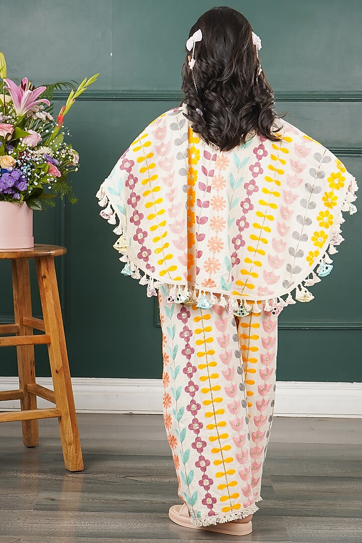 White Linen Cotton Co-Ord Set by SHRUTI JALAN at Pernia's Pop Up Shop