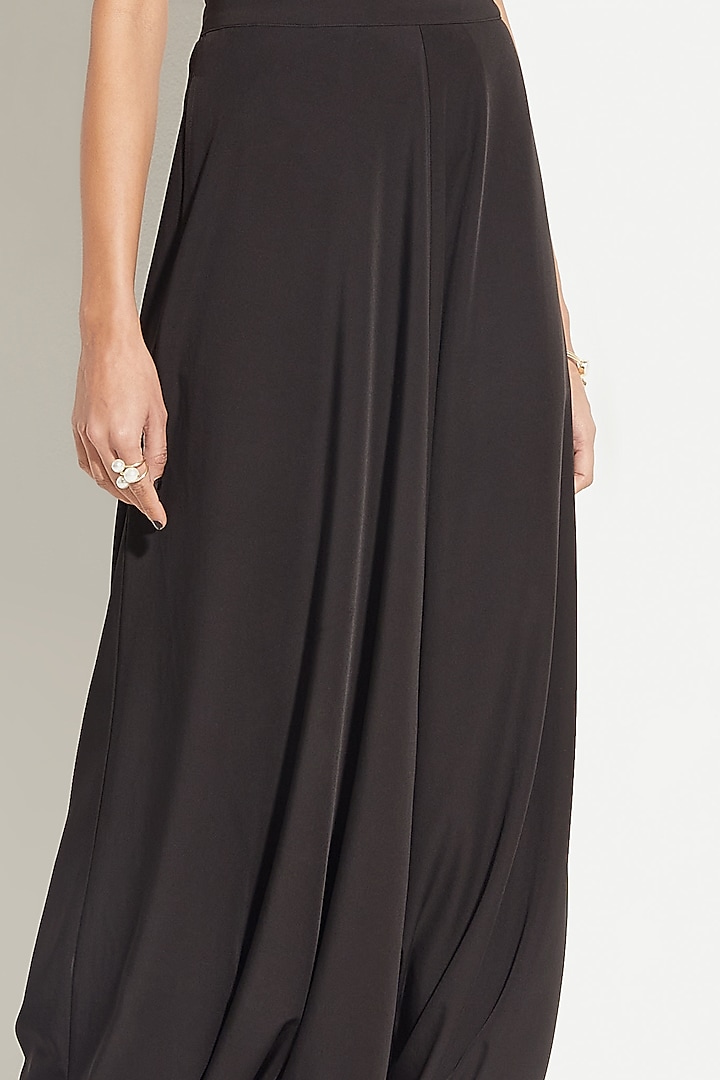 Black Harem Pants by 431-88 By Shweta Kapur at Pernia's Pop Up Shop