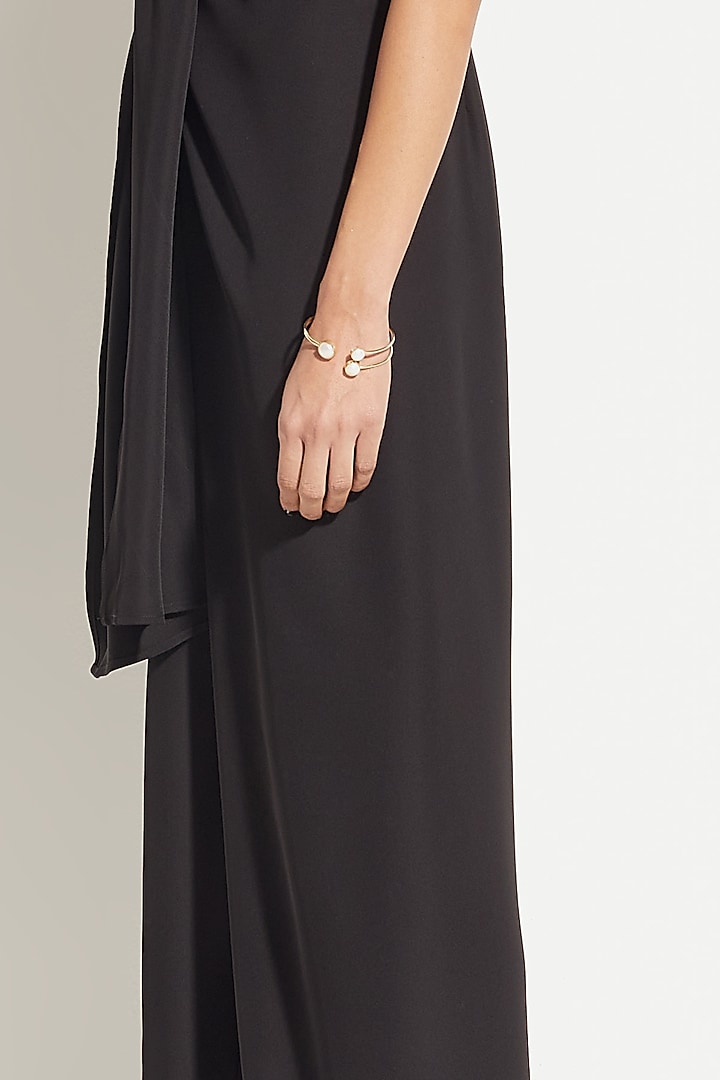 Black Knot Pants by 431-88 By Shweta Kapur at Pernia's Pop Up Shop