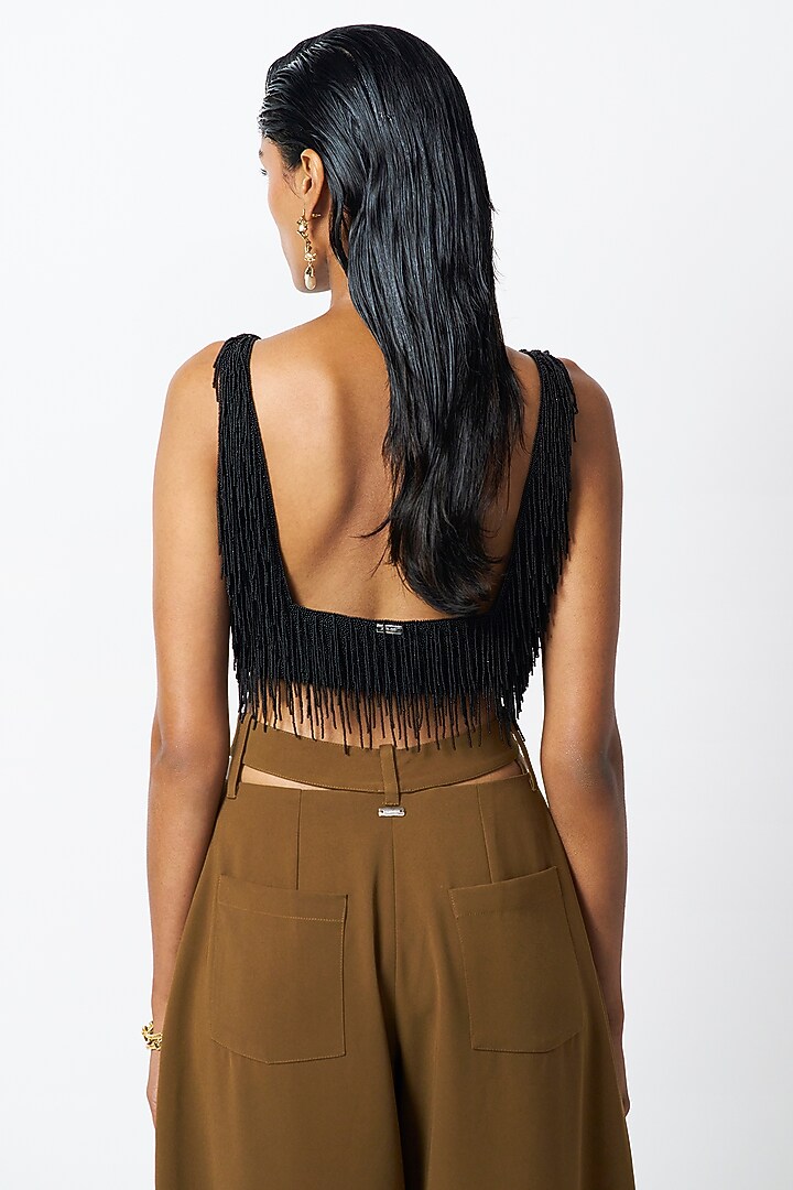 Brown Suiting Pants by 431-88 By Shweta Kapur at Pernia's Pop Up Shop