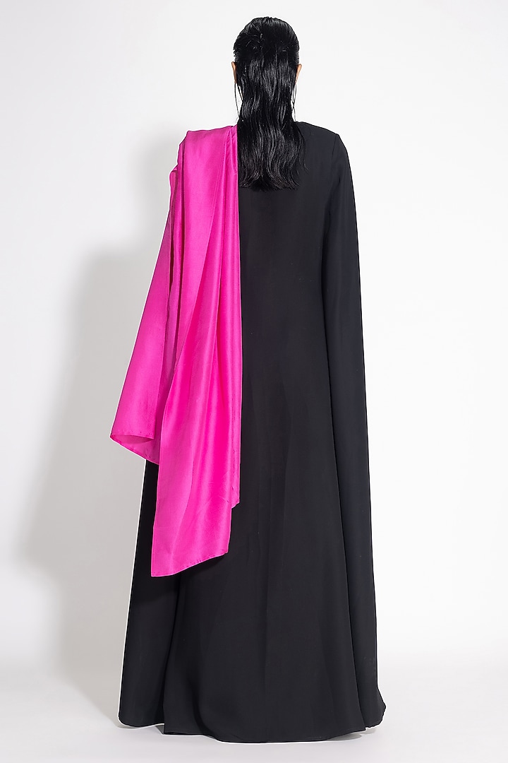 Fuschia Pink Silk Wedding Saree by 431-88 By Shweta Kapur at Pernia's Pop Up Shop