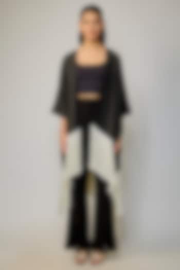 Black Lycra Pants by 431-88 By Shweta Kapur at Pernia's Pop Up Shop