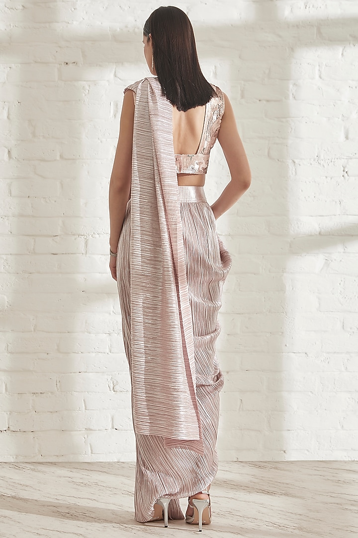 Pink Cotton Blouse by 431-88 By Shweta Kapur at Pernia's Pop Up Shop