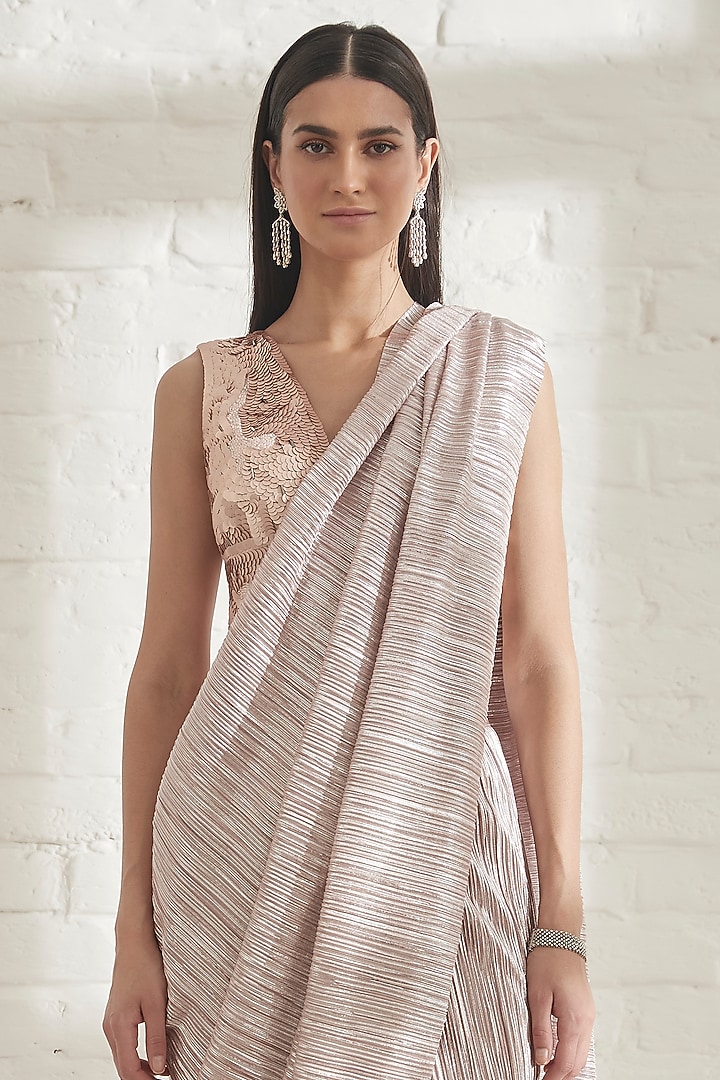 Pink Cotton Blouse by 431-88 By Shweta Kapur at Pernia's Pop Up Shop