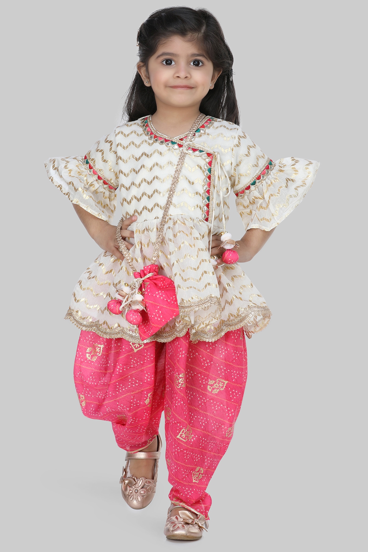 White kurti for outlet 10 year girl