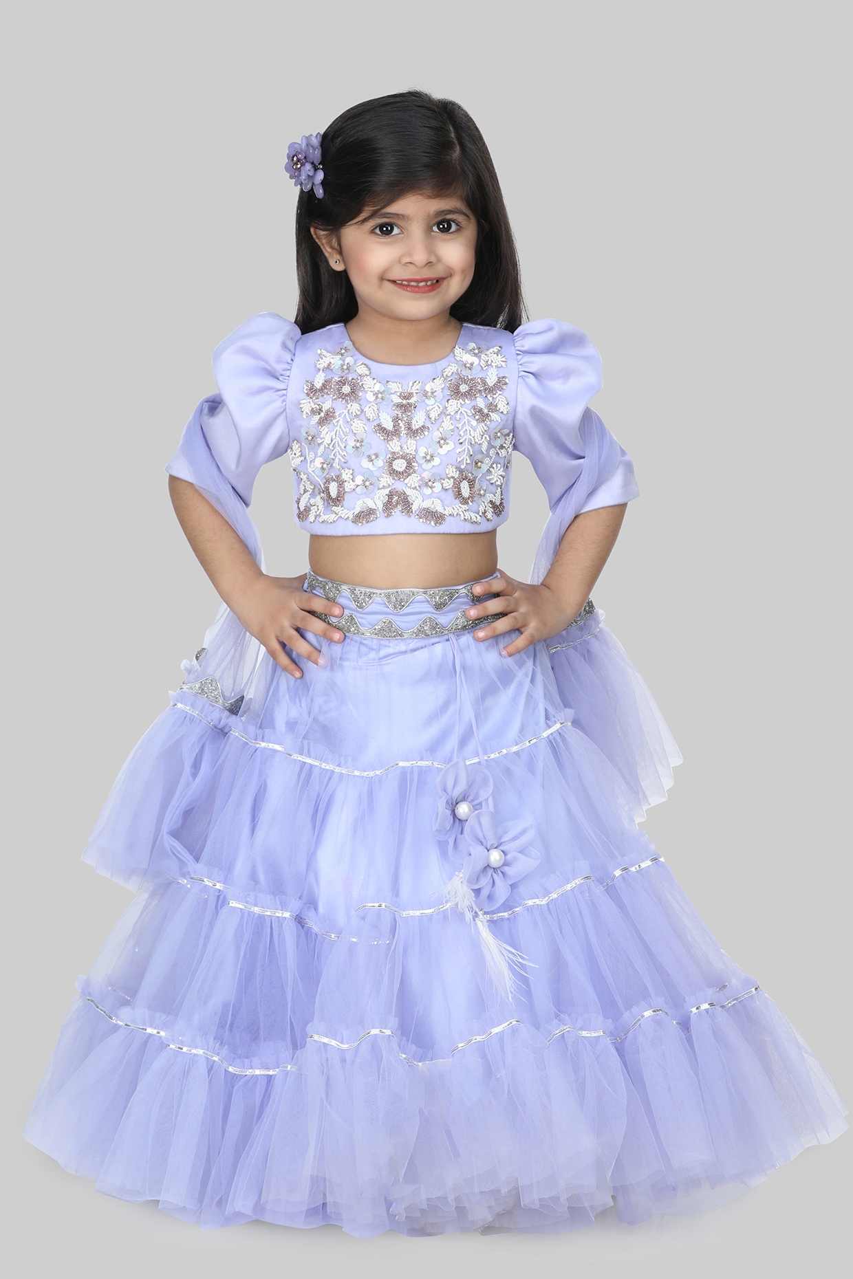 Kids latest cape style dresses | Kids lehenga, Kids lehenga choli, Gowns  for girls