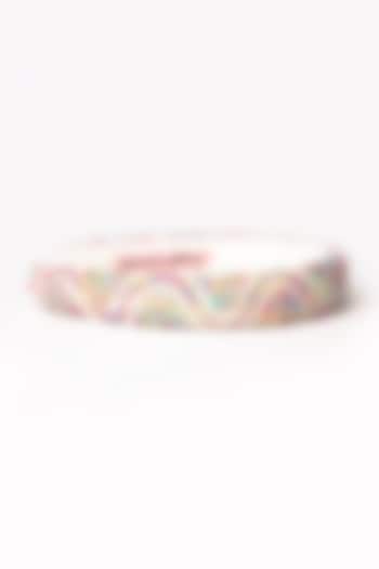 Multi-Colored Embroidered Hairband For Girls by Shining Kanika