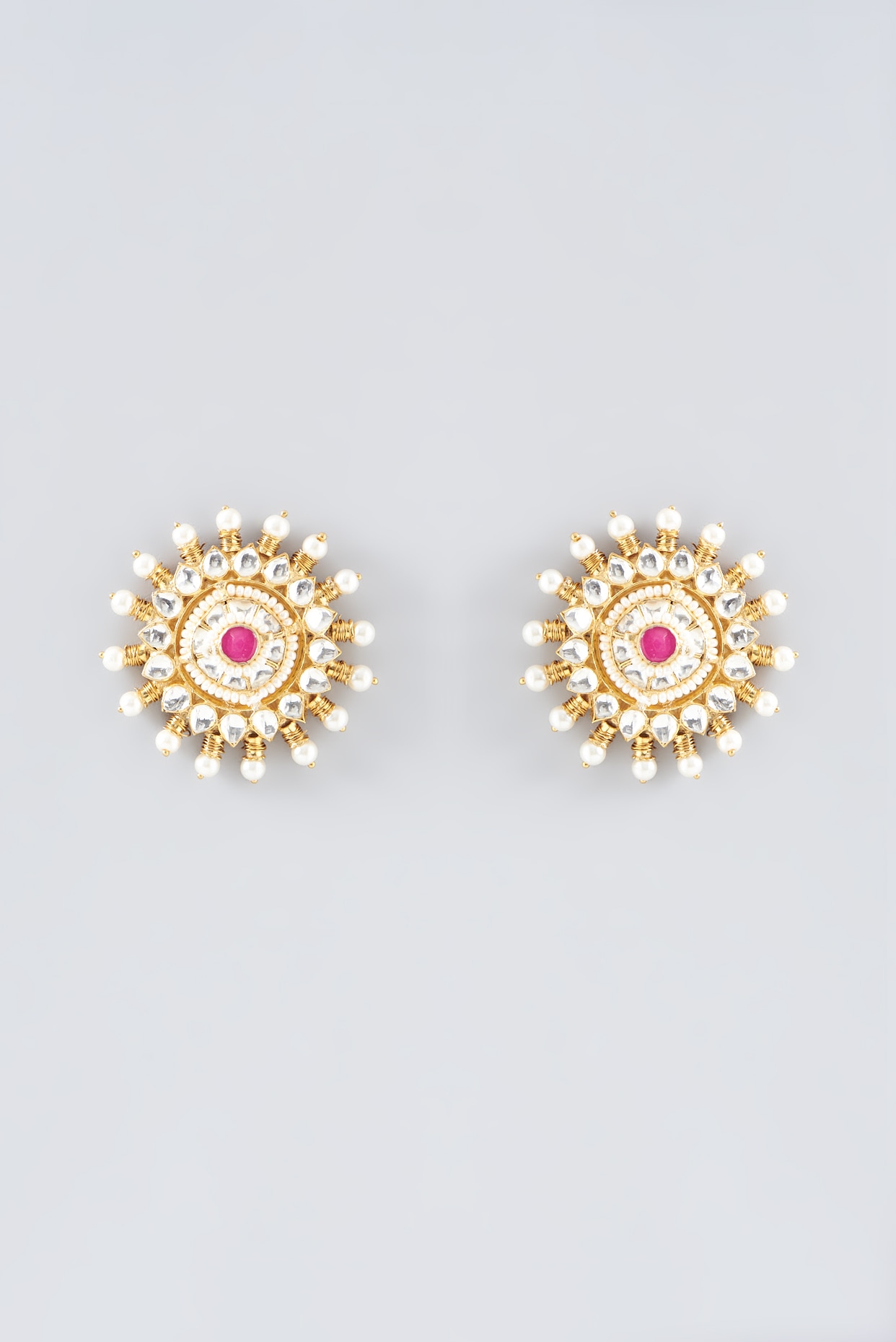 24 Adorable Small Gold Earrings Designs • South India Jewels