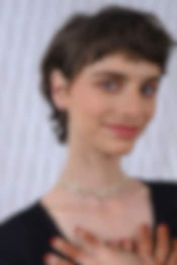 Gold Plated Multi-Colored Jadau Kundan Polki Choker Necklace by Shlok Jewels at Pernia's Pop Up Shop