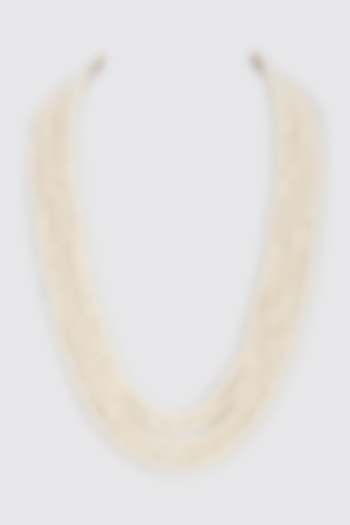 Gold Plated Semi Precious Stone Mala by Shlok Jewels Men at Pernia's Pop Up Shop