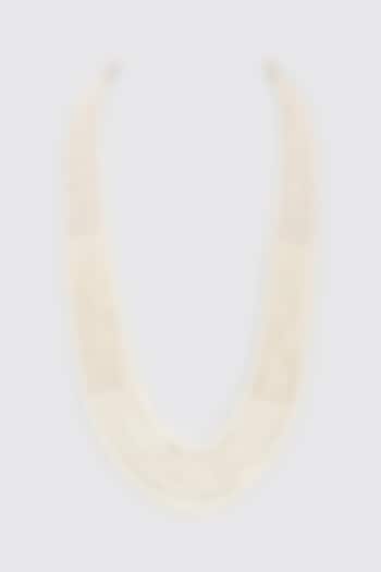 Gold Plated Semi Precious Stone Mala by Shlok Jewels Men at Pernia's Pop Up Shop