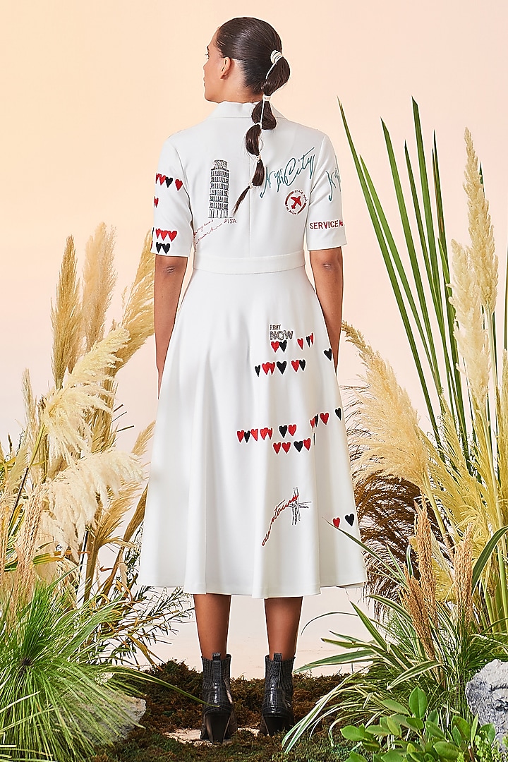 circular dress designs Trendy Circular Print Long Dress for Women