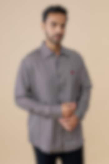 Multi-Colored Cotton Poly Wedding Shirt by S&N by Shantnu Nikhil Men at Pernia's Pop Up Shop