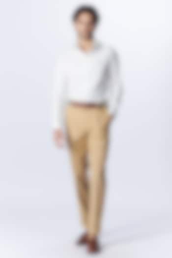 White Suiting Party Wear Shirt by S&N by Shantnu Nikhil Men at Pernia's Pop Up Shop