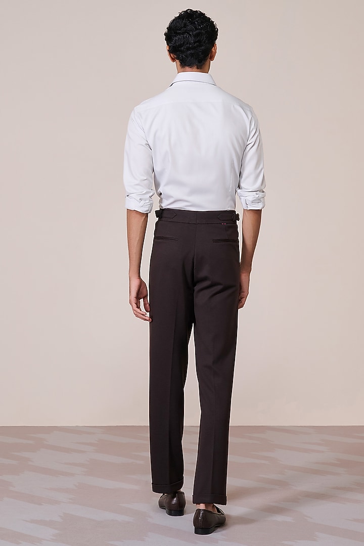 Light Grey Bamboo Suiting Blend Threadwork Party Wear Shirt by S&N by Shantnu Nikhil Men at Pernia's Pop Up Shop