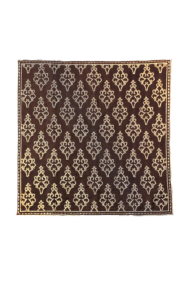 Multi-Colored Silk Embellished Pocket Square (Set Of 5) by S&N by Shantnu Nikhil Men at Pernia's Pop Up Shop