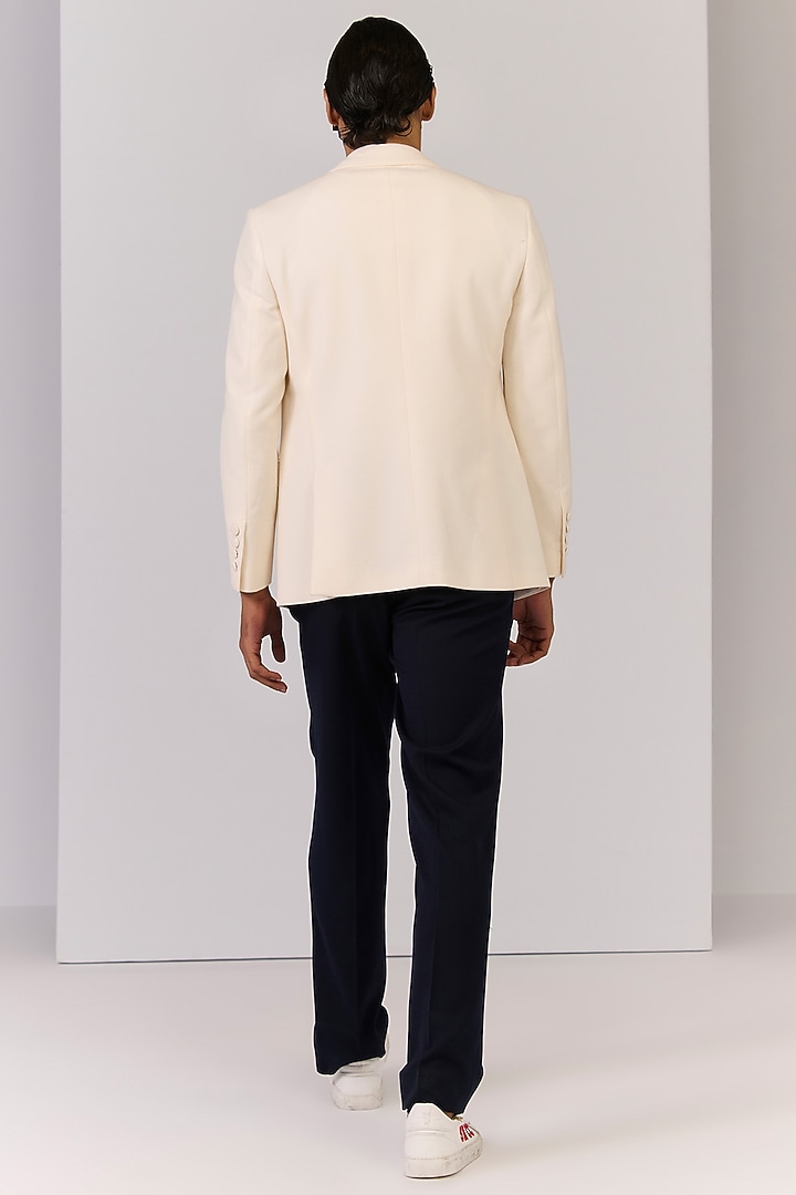 Beige Cotton Jacket by S&N by Shantnu Nikhil Men at Pernia's Pop Up Shop
