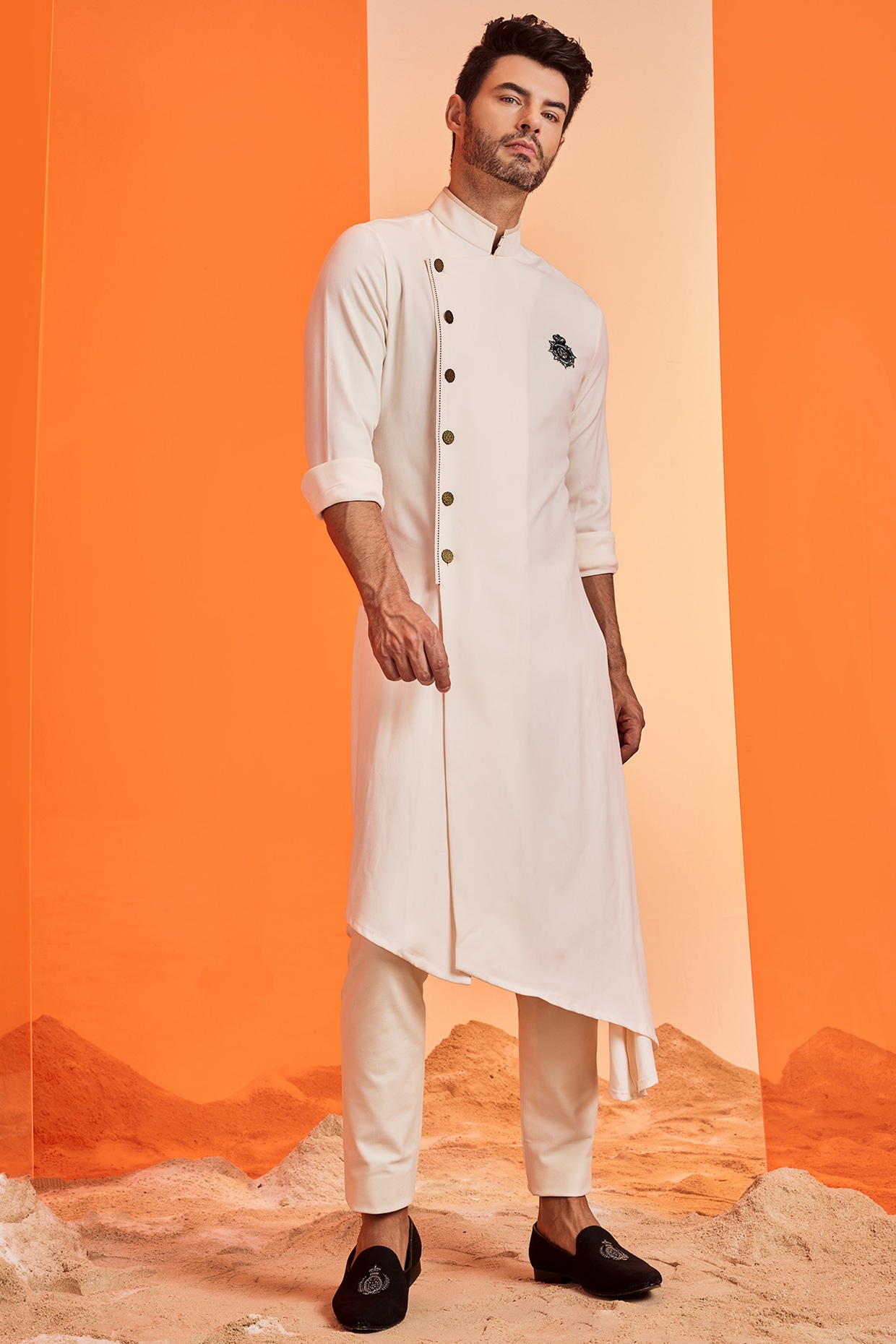 Asymmetric kurta online pajama