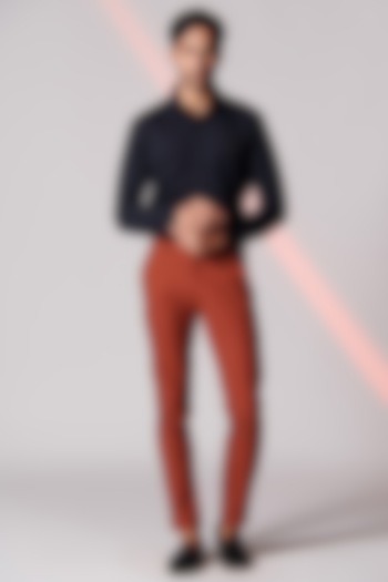 Black Poly blend Party Wear Shirt by S&N by Shantnu Nikhil Men at Pernia's Pop Up Shop