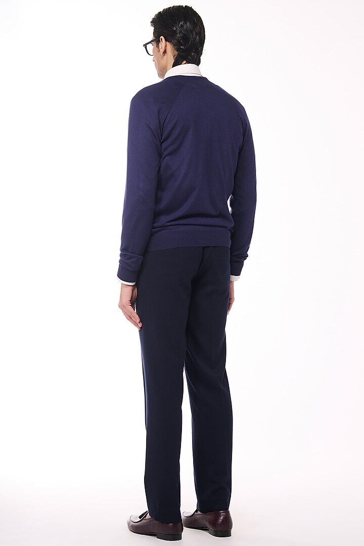 Multi-Colored Merino Wool & Pure Silk Twill Printed Bomber Jacket by S&N by Shantnu Nikhil Men at Pernia's Pop Up Shop