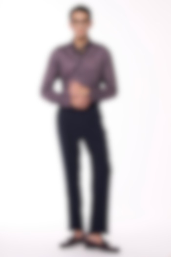 Multi-Colored Crepe Jersey Geographic Printed Wedding Shirt by S&N by Shantnu Nikhil Men at Pernia's Pop Up Shop