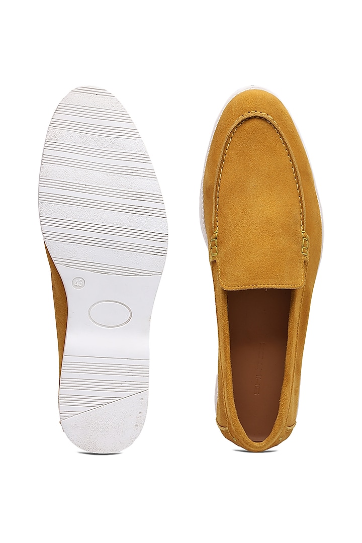 Amber Suede Slip-On Shoes by SHUTIQ at Pernia's Pop Up Shop