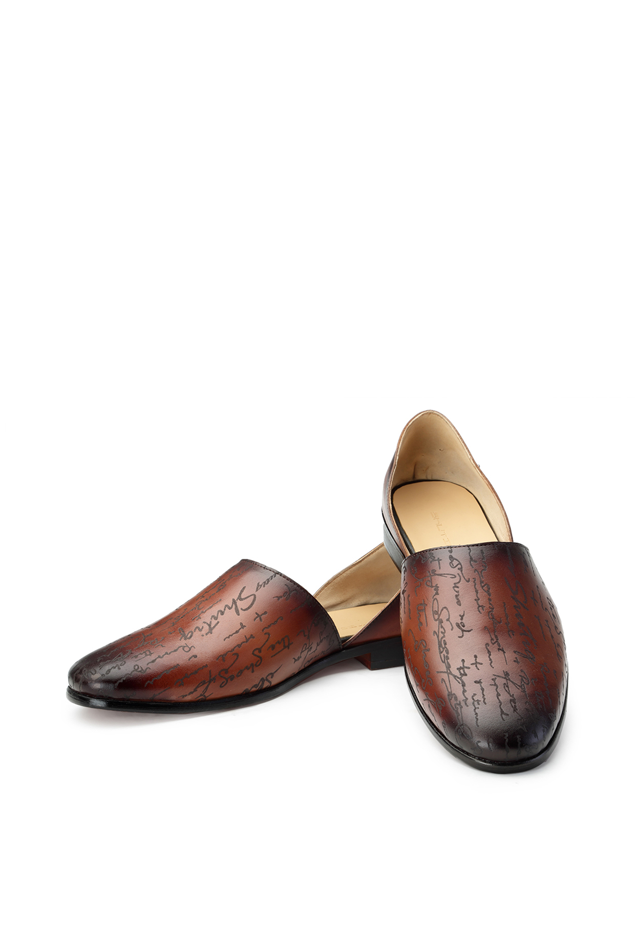 Tan Leather Sandal by SHUTIQ
