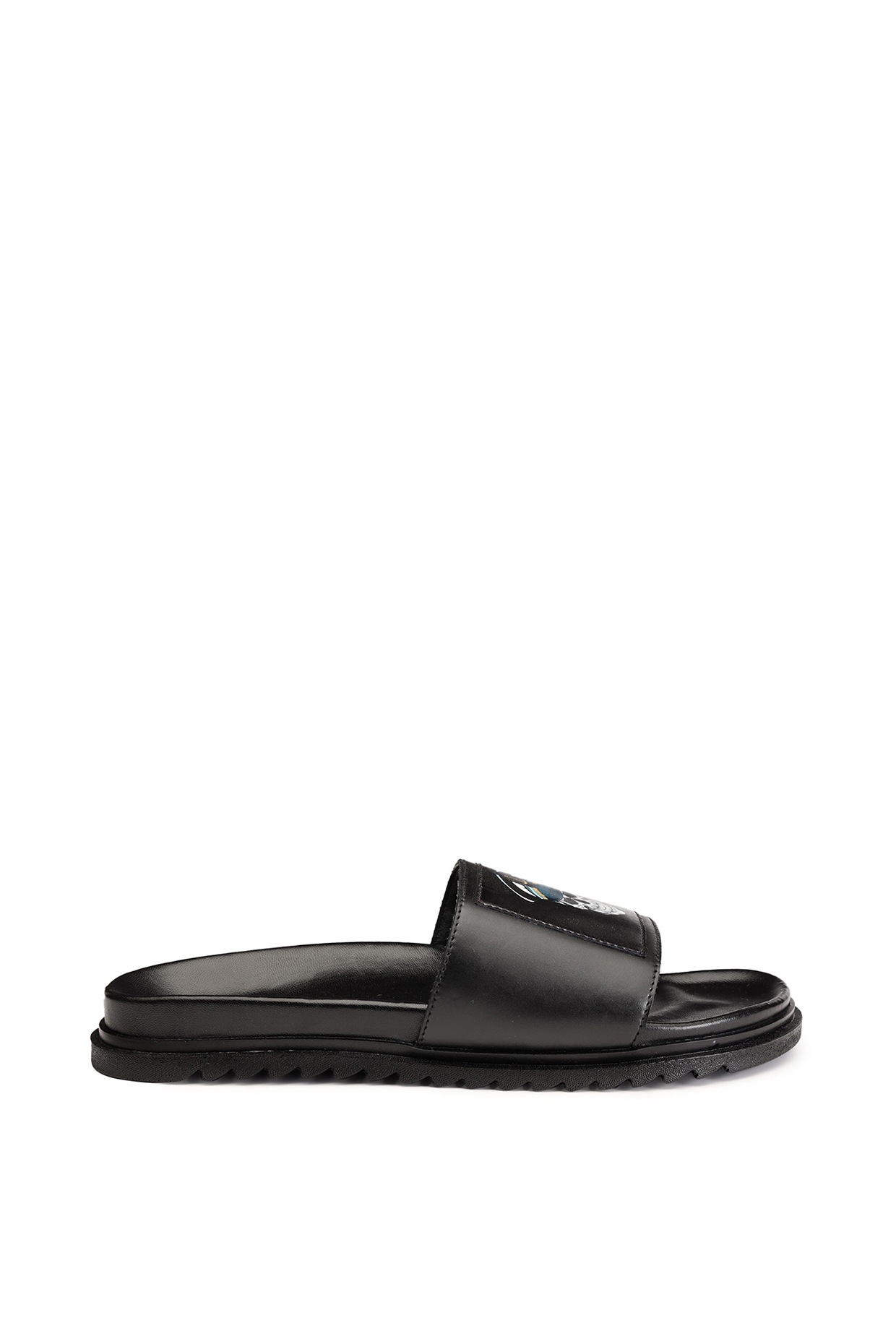 【新品】 SLIPPER　　　　 LEATHER/BLACK 26㎝ gucci-horsebit-x-adidas-