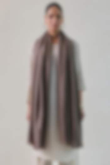 Grey Cashmere Shawl by Shaza at Pernia's Pop Up Shop