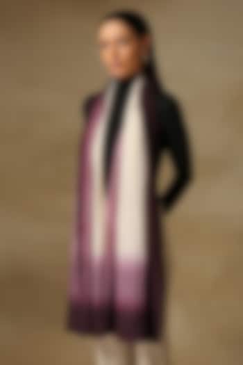 Orchid Pashmina Ombre Stole by Shaza at Pernia's Pop Up Shop