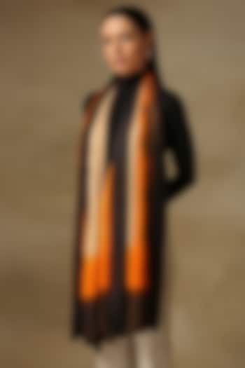 Earth Colored Pashmina Ombre Stole by Shaza at Pernia's Pop Up Shop