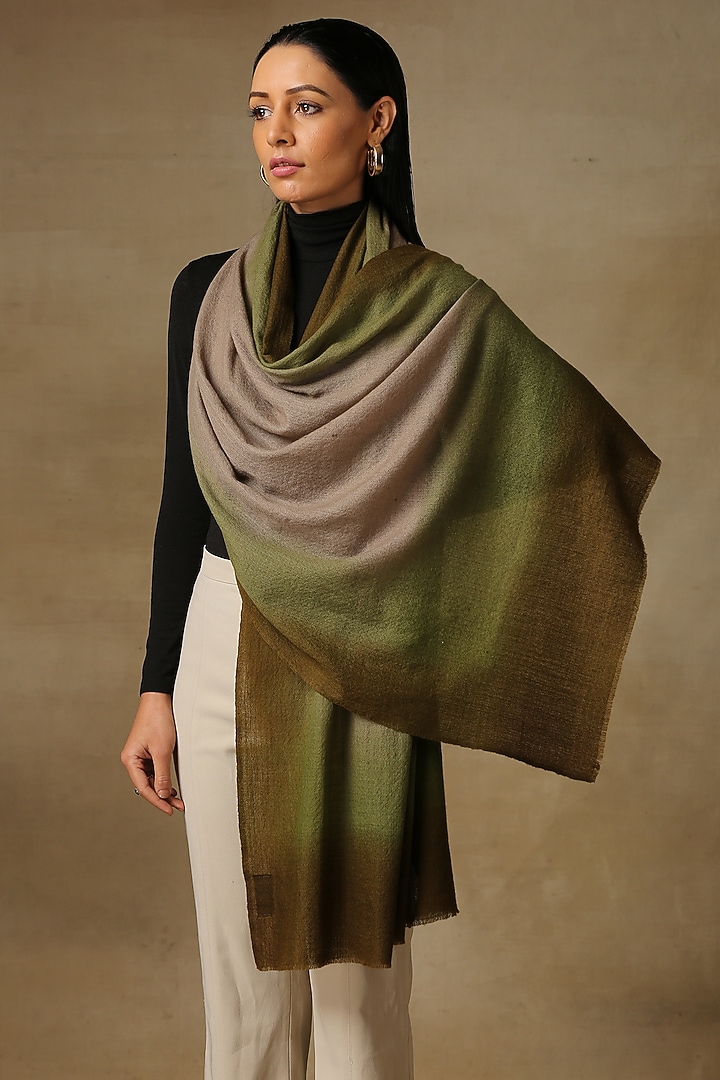 Canopy Colored Pashmina Ombre Stole by Shaza at Pernia's Pop Up Shop
