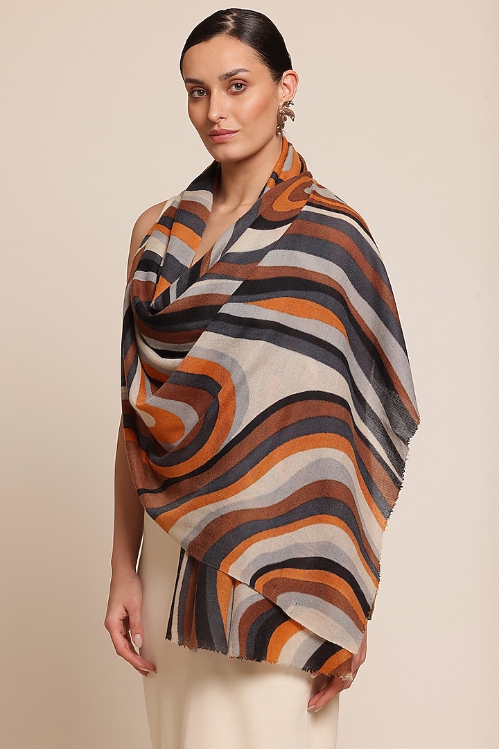 Multi-Colored Pashmina Shawl by Shaza at Pernia's Pop Up Shop