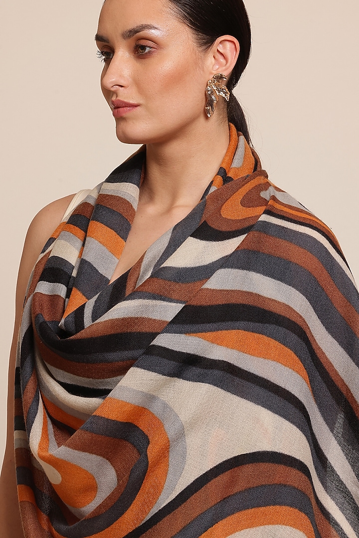 Multi-Colored Pashmina Shawl by Shaza at Pernia's Pop Up Shop