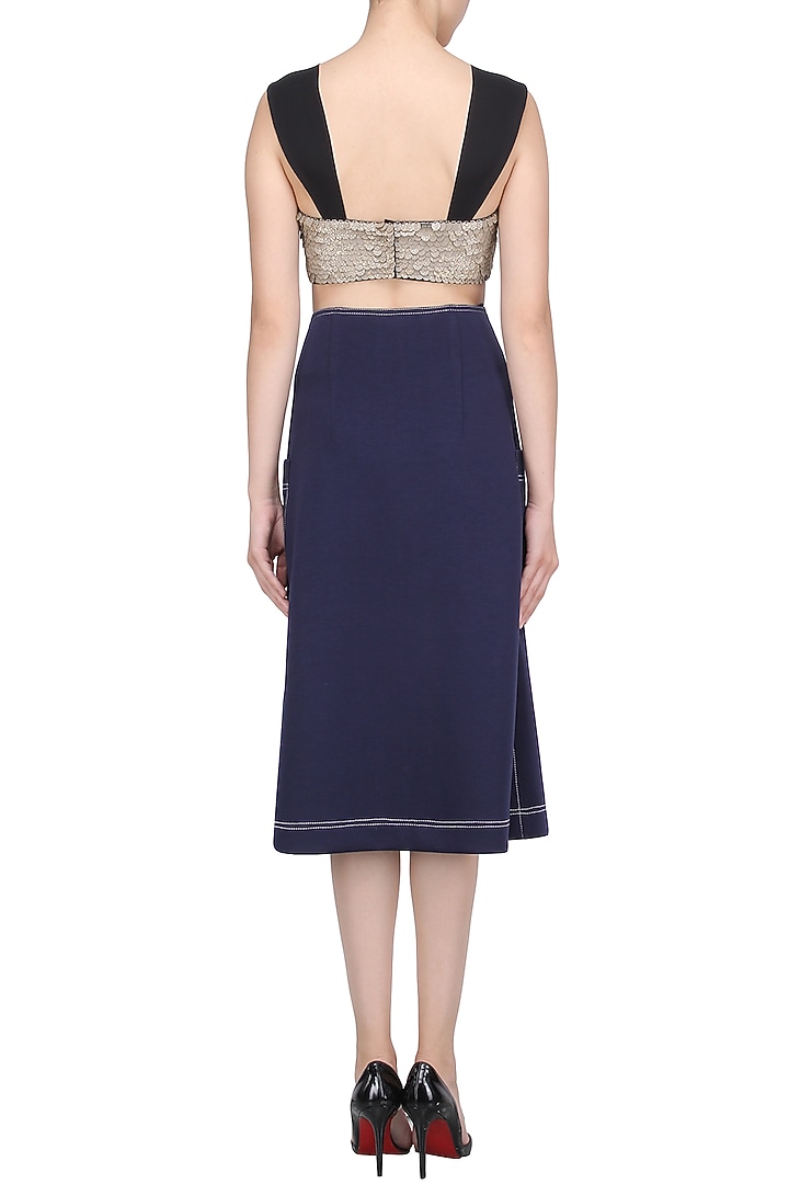 Cream Corded Bustier available only at Pernia's Pop Up Shop.