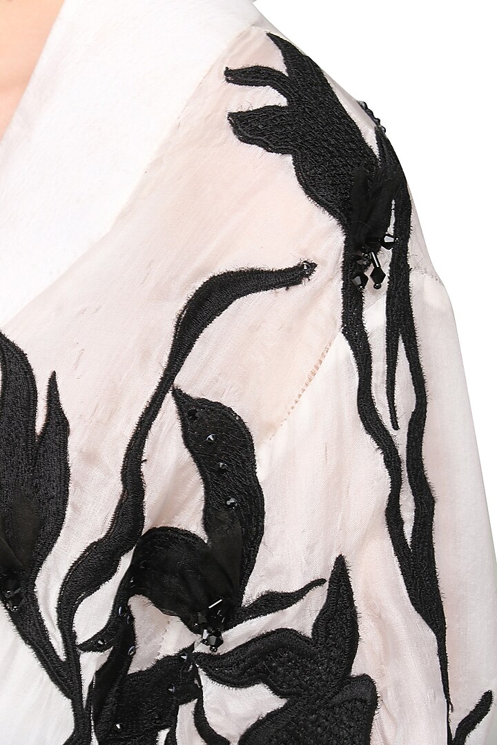 White sheer jacket available only at Pernia's Pop Up Shop.