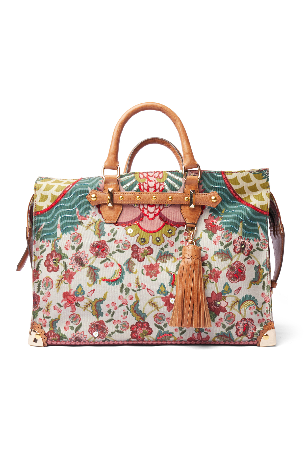 Multi-Colored Embroidered Tote Bag by Siddhartha Bansal X Avocado