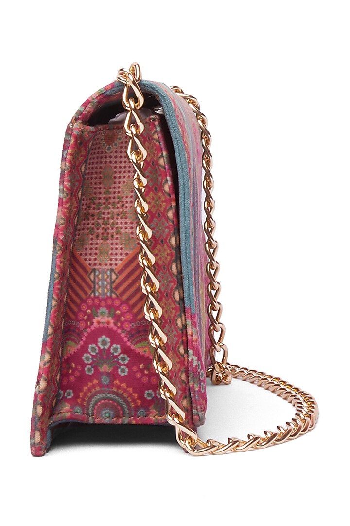 Multi-Colored Embroidered Handbag by Siddhartha Bansal X Avocado at Pernia's Pop Up Shop