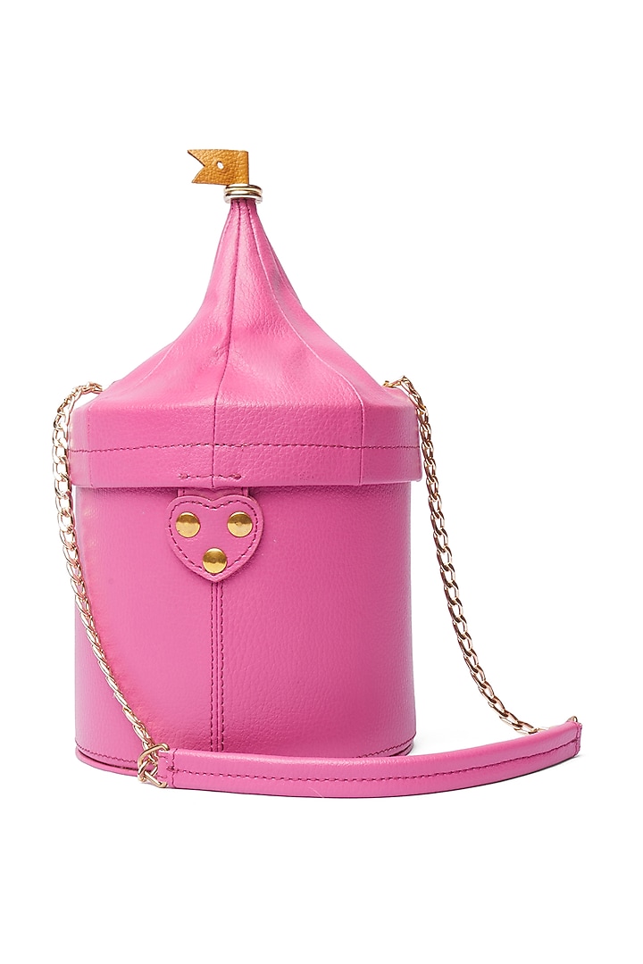 Fuchsia Circus Tent Handbag by Siddhartha Bansal X Avocado at Pernia's Pop Up Shop