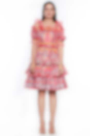 Light Pink Baby Doll Dress by SIDDHARTHA BANSAL at Pernia's Pop Up Shop 2026