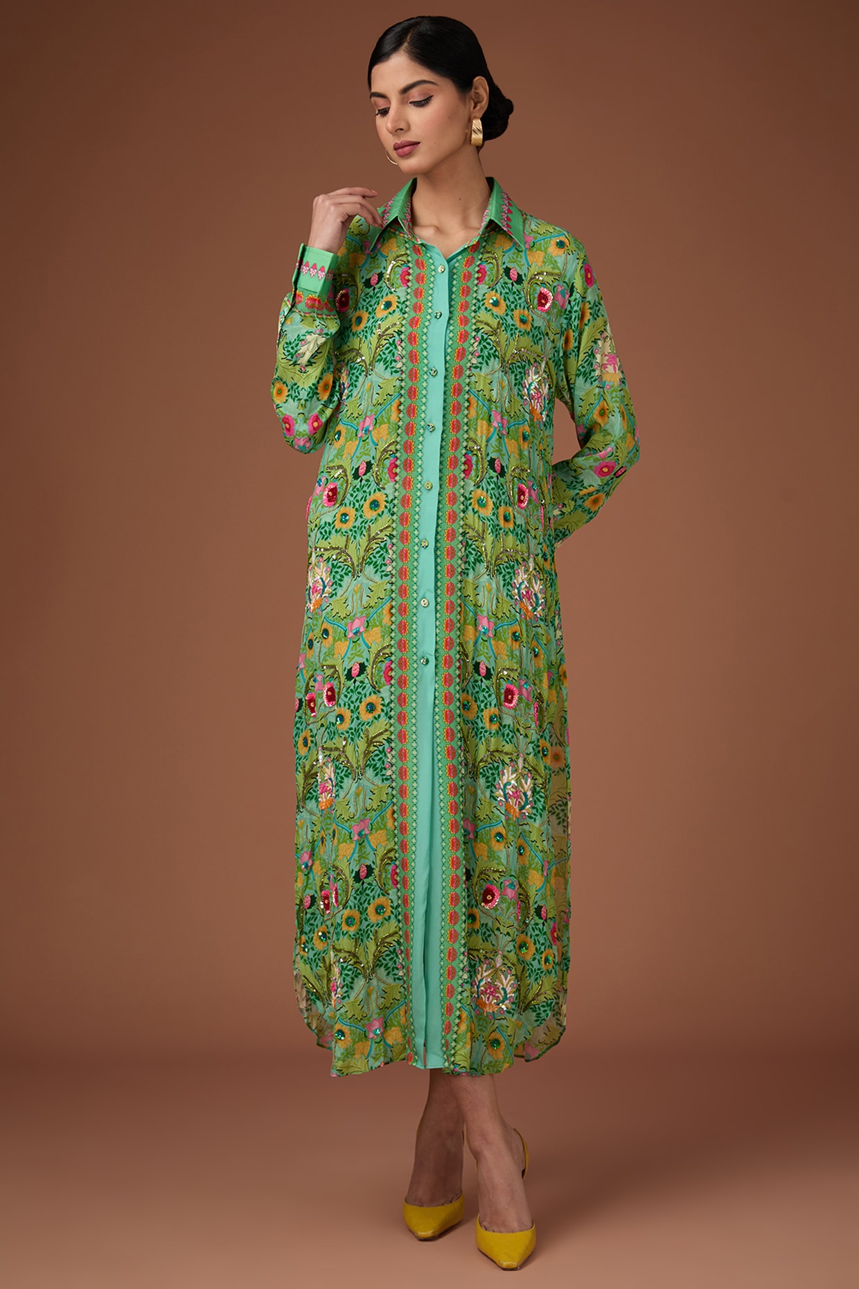 Buy Exotic Mauve Polyester Dresses Online at Inddus.com.