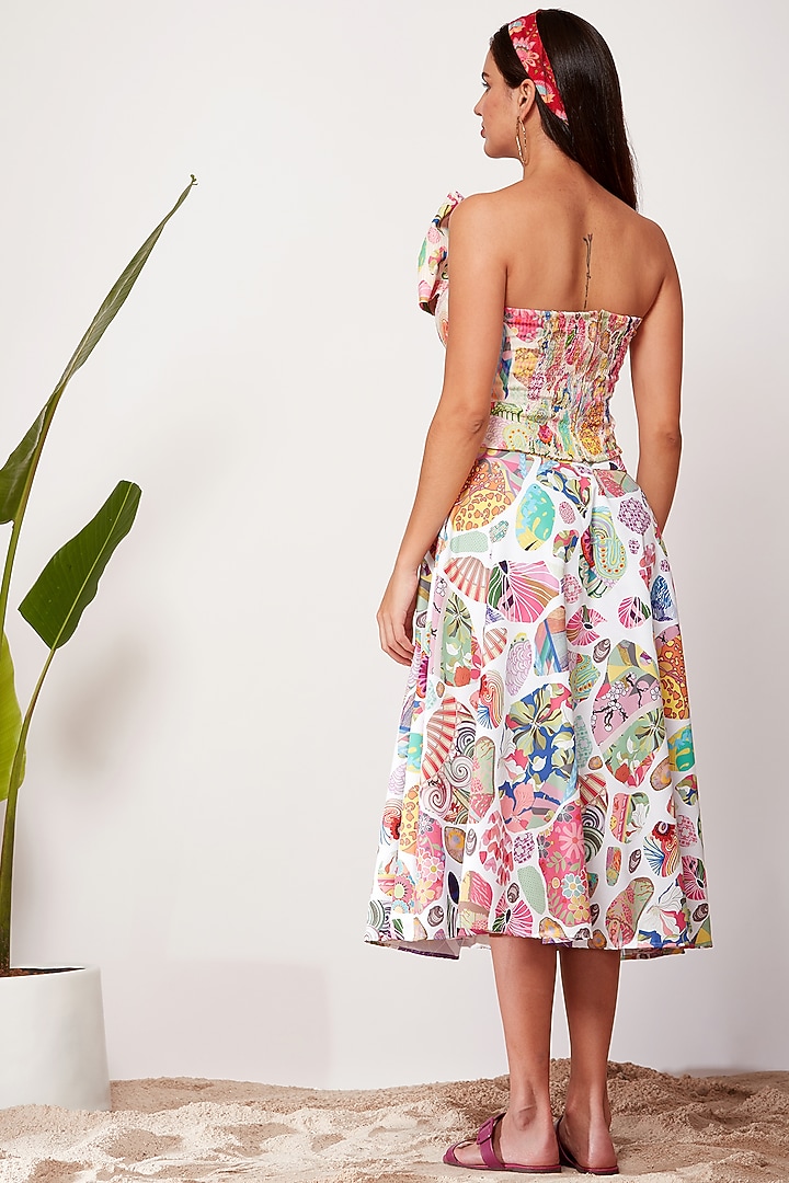 Multi-Colored Block Printed Top by SIDDHARTHA BANSAL at Pernia's Pop Up Shop