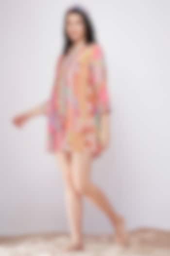 Multi-Colored Printed Shirt by SIDDHARTHA BANSAL at Pernia's Pop Up Shop