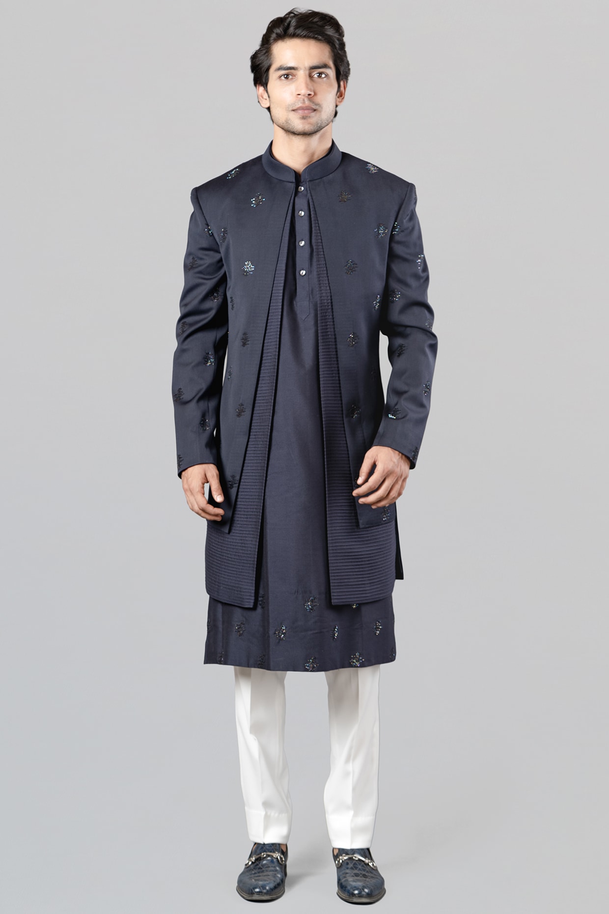 ジャケット・アウター S stand embroidery trench THEREDTHREAD / ザレッドスレッド】S stand embroidery trench